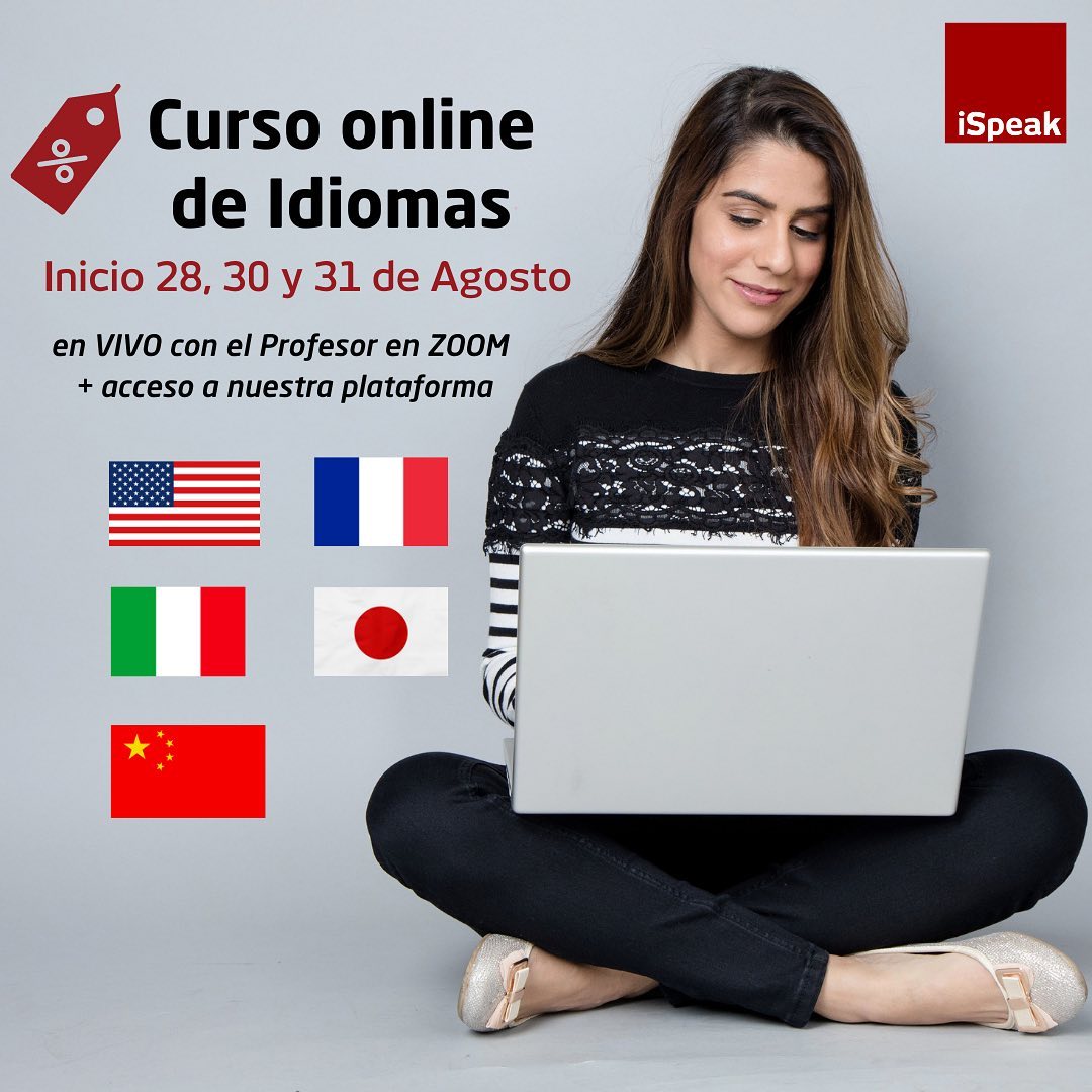 Idiomas Ispeak - ¡Solo $1,700 x nivel hasta este 06 de...