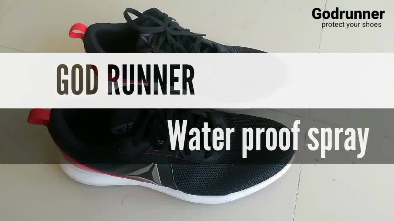 God Runner ผลิตภัณฑ์ดูแลรองเท้า สเปรย์กันน้ำ สเปรย์ดับกลิ่น น้ำยาซักแห้ง