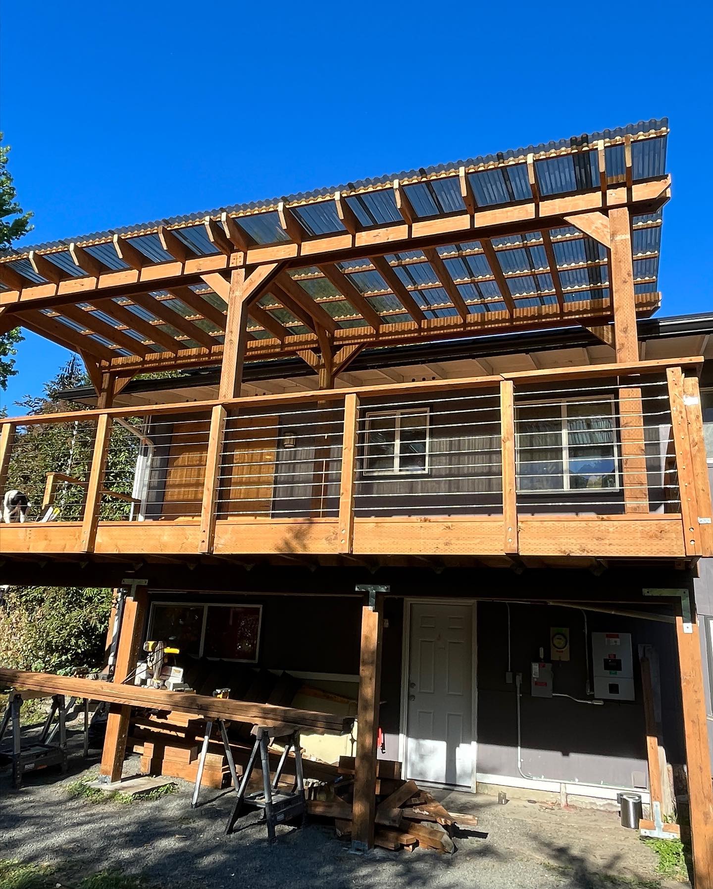 Deck reinforcement, new pergola... - Edgepoint Construction | Facebook