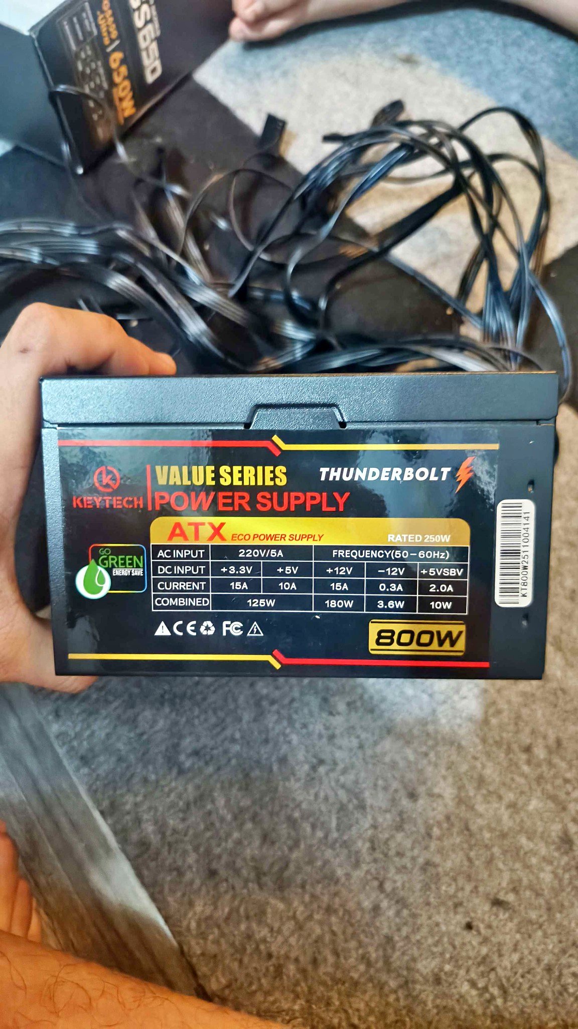 Keytech 800W psu - CPUs/Processors - Bacoor, Cavite | Facebook ...