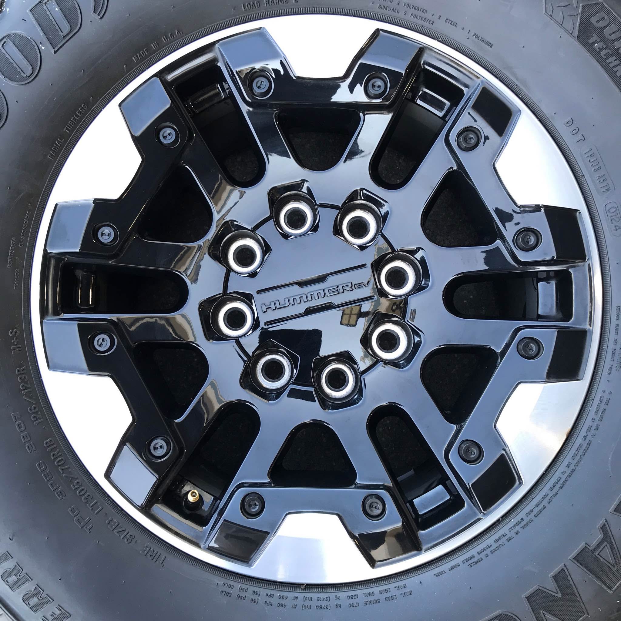 18” GMC Hummer EV Wheels Rims OEM Factory Set of 5 - Car Wheels, Tires ...