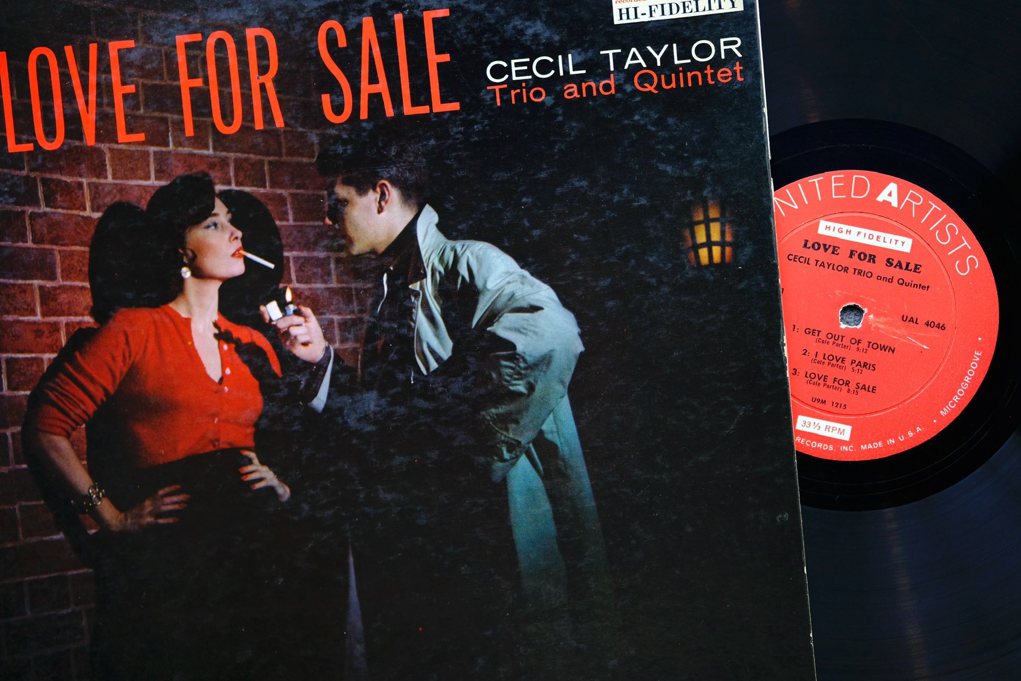 Cecil Taylor love for sale record