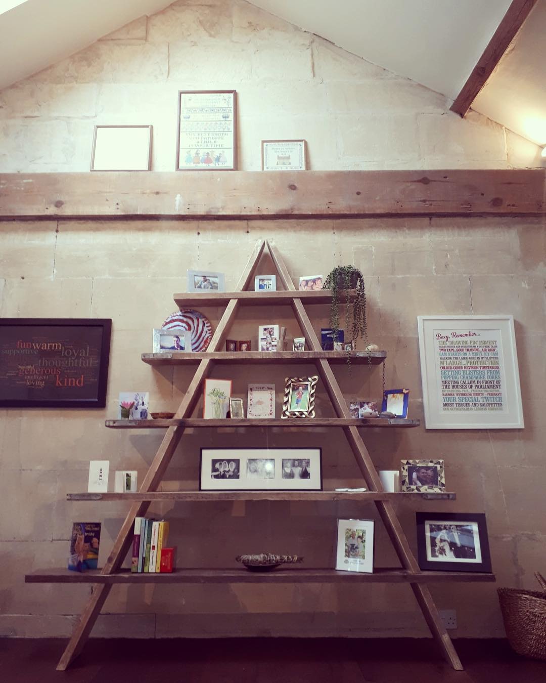 Siddall & Downing - An A frame storage unit we made for a clients ...