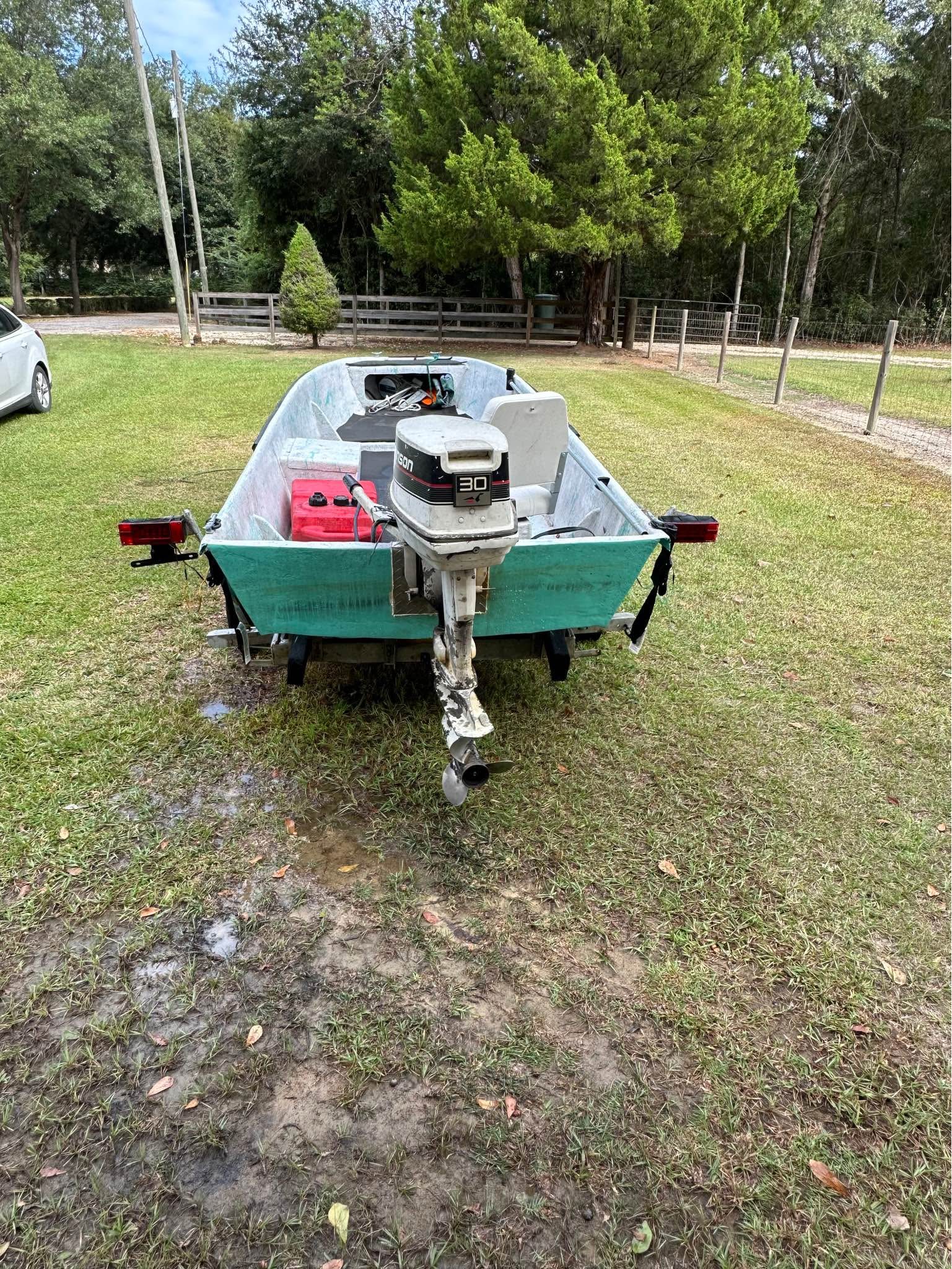 Collins craft 14’ with 30 Johnson - Boats - Cantonment, Florida ...