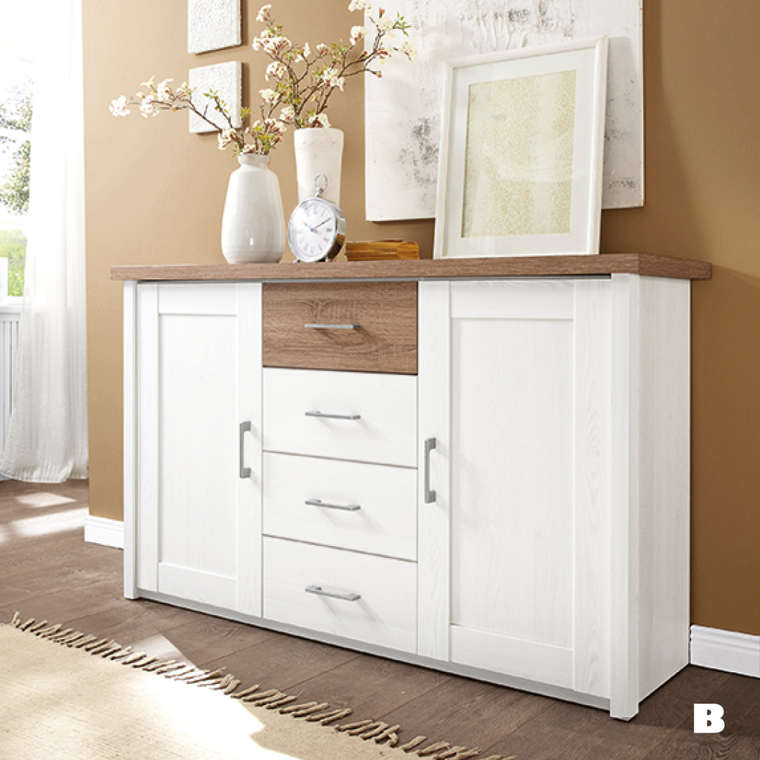 Klassisch und zeitlos ❤️ Unsere Kommode Luca lässt sich durch das schlichte Design perfekt mit anderen Einrichtungsstilen kombinieren. Genügend Stauraum ist auch vorhanden!😍 Hol dir Luca online unter https://bit.ly/3V0QBsK oder im BOSS