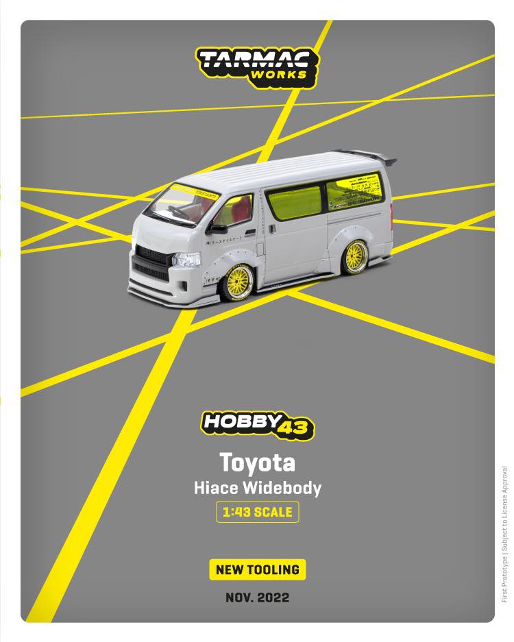 First came the 64 scale and now comes the diecast 43 scale Toyota