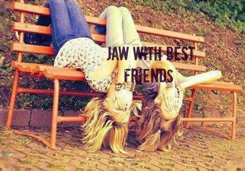 Jaw with best friends