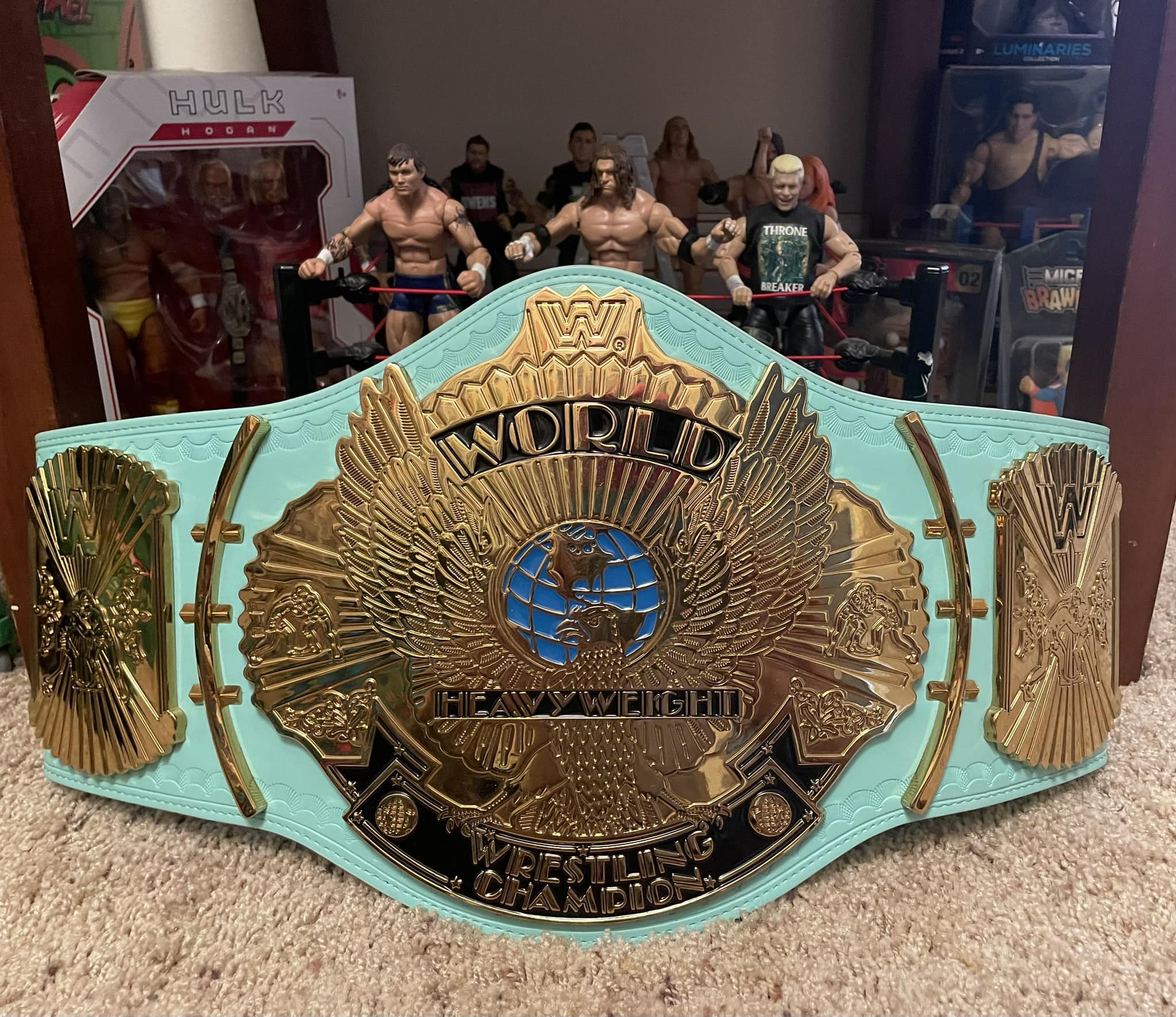 I finally own my 1st WWE/WCW/NWO BELT WOOOOOOOOOO