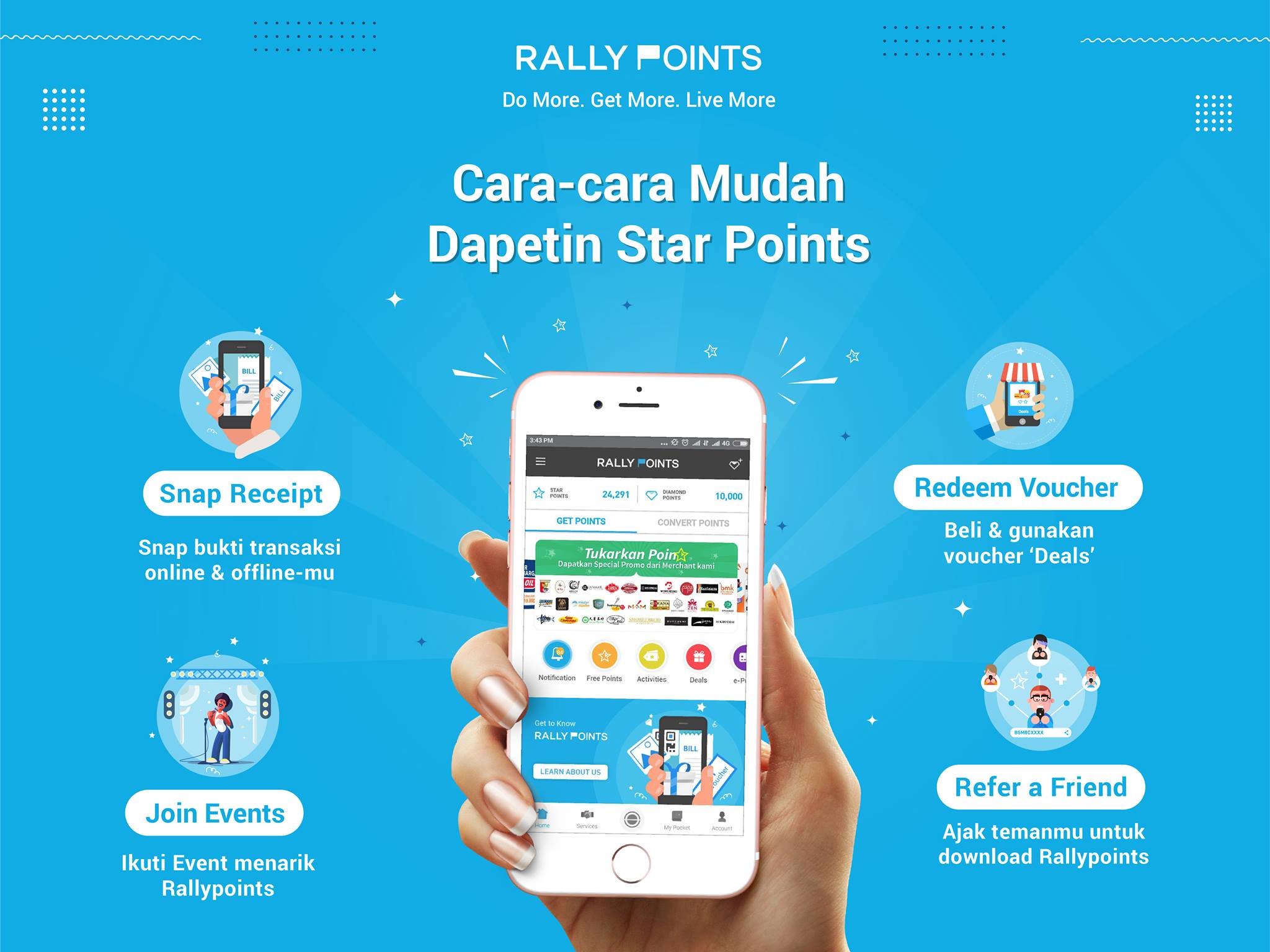Rally Points - Masih bingung, aktifitas apa aja yang bisa nambahin Star ...