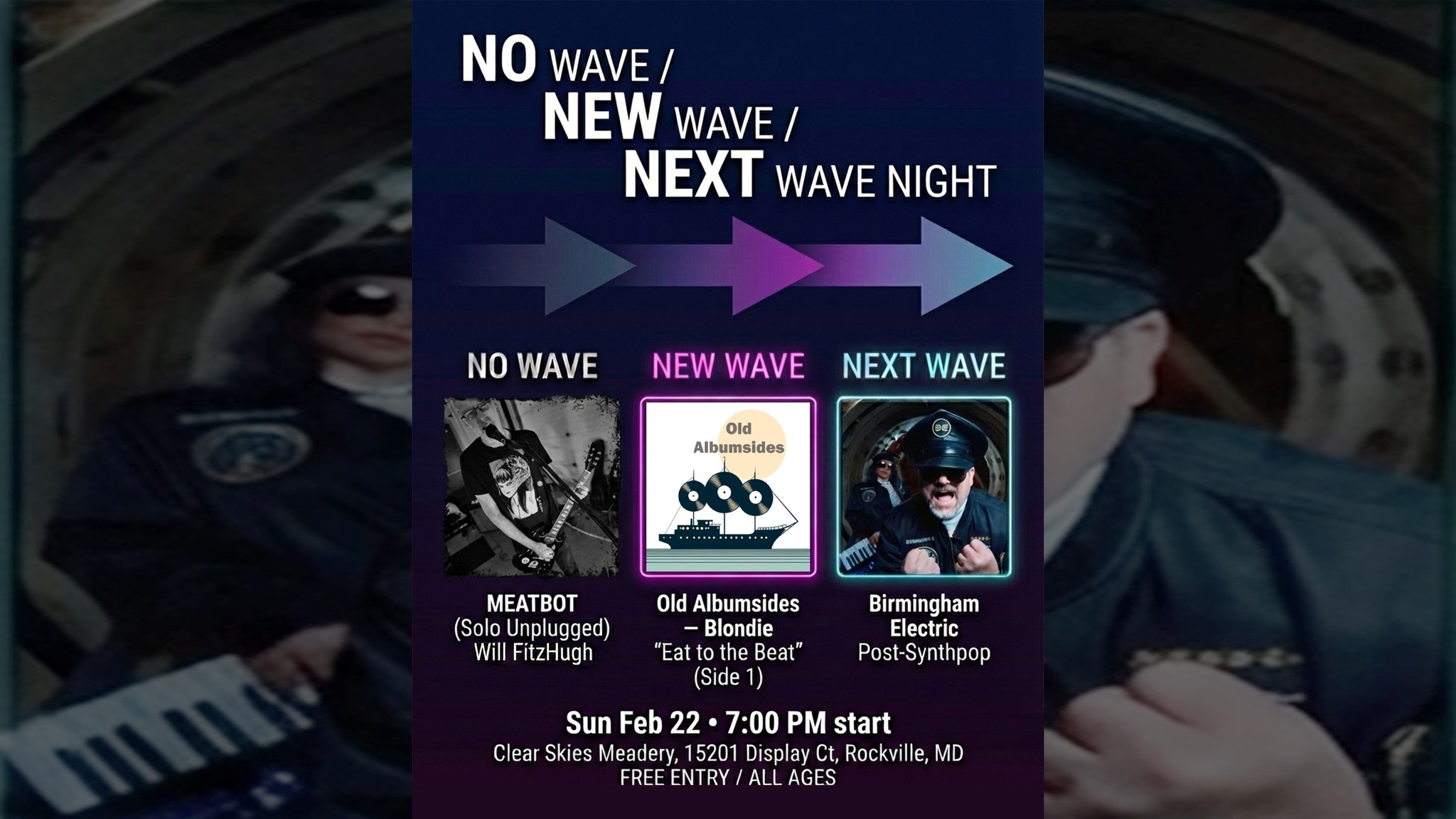 No Wave New Wave Next Wave Night!