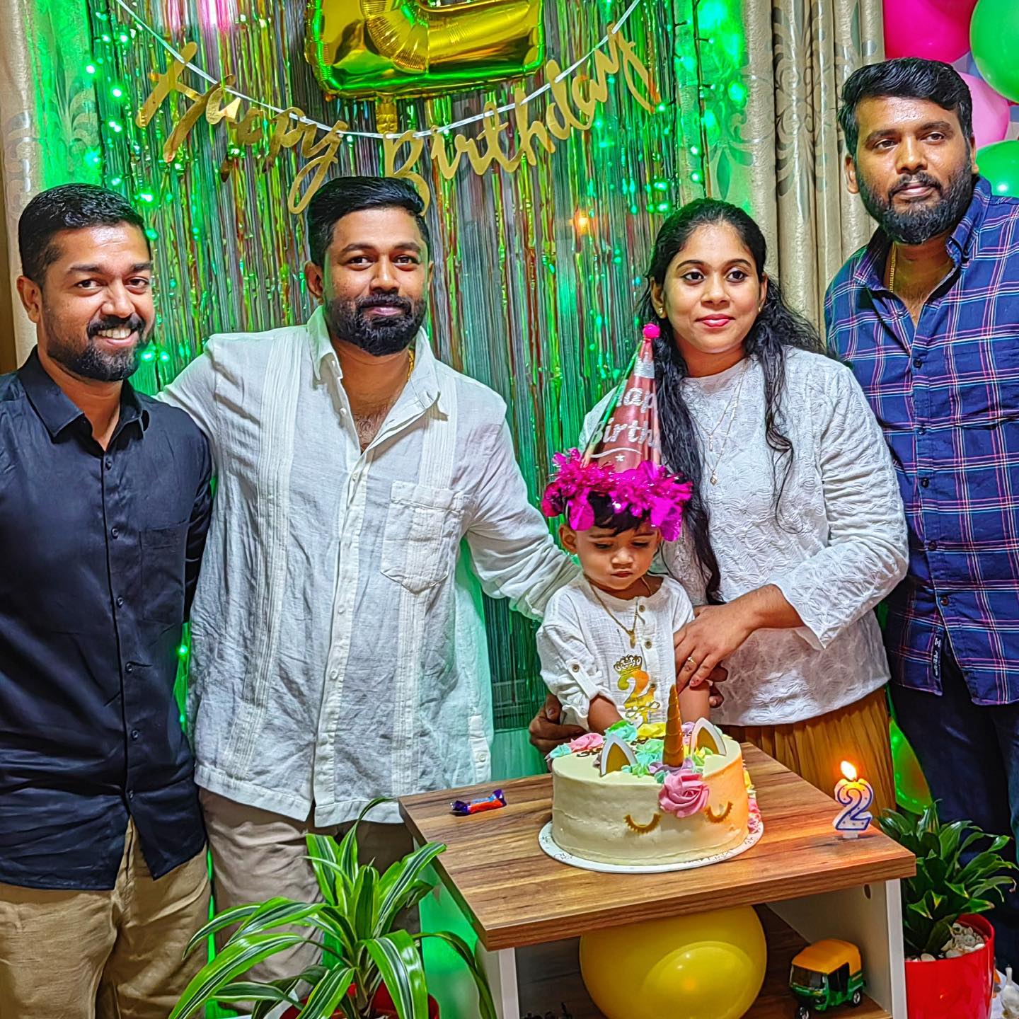 Qatar mallu Retheesh family