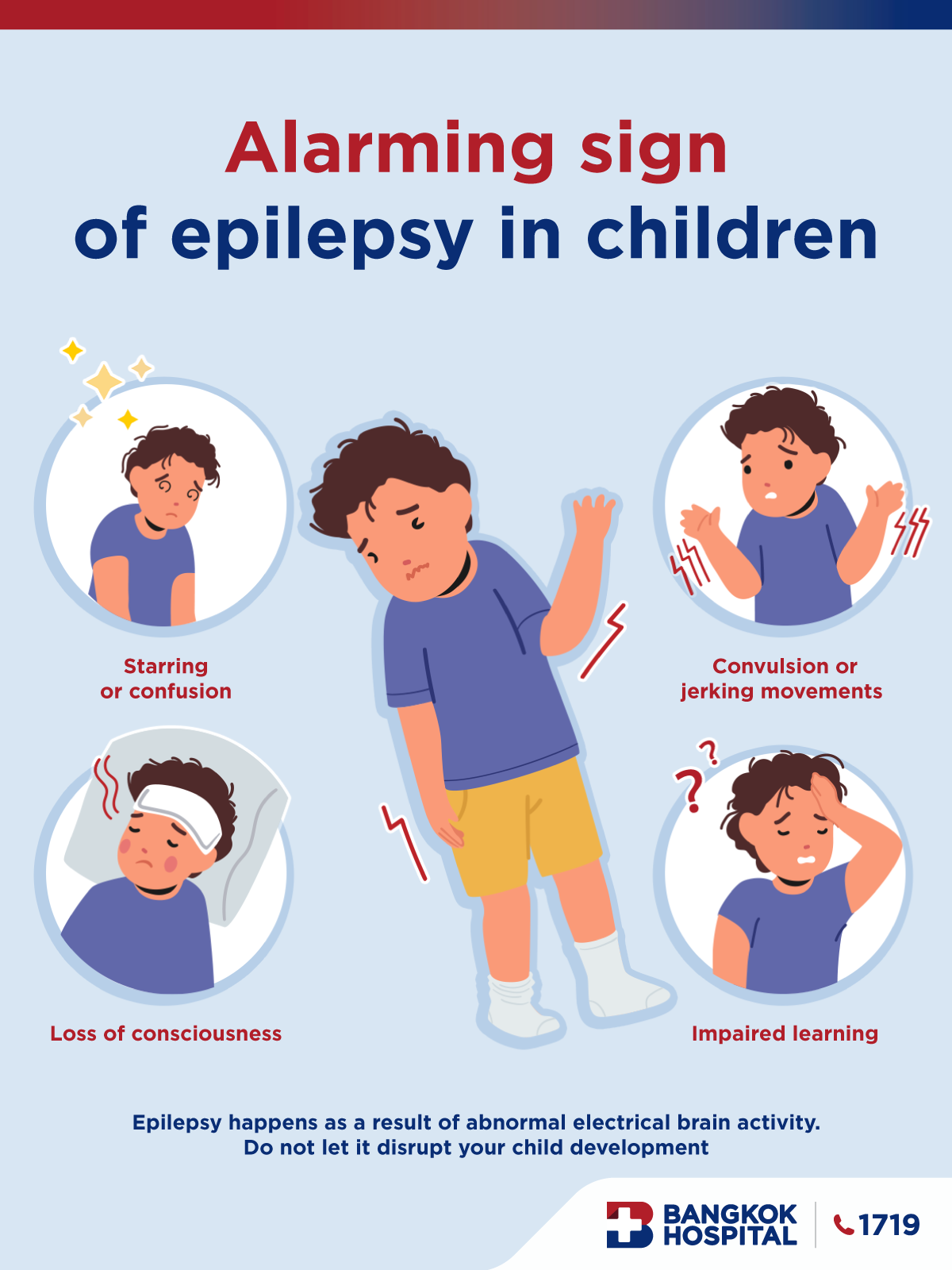 Alarming sign of epilepsy in... - Bangkok Hospital Thailand | Facebook