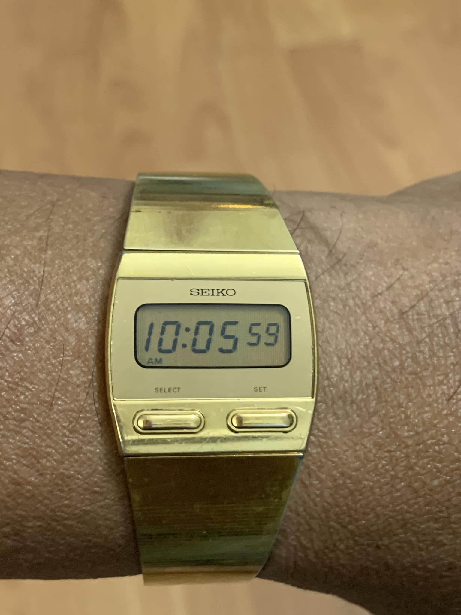 SEIKO F231-4000R. 1979 SEIKO 10:0559 SELECT SELECT SET