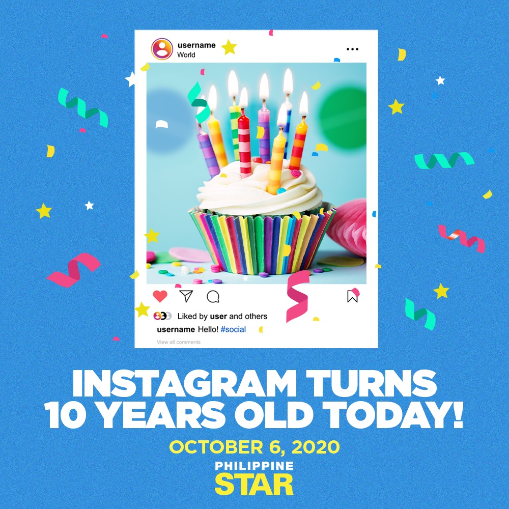 Philippine Star - Instagram turns 10 years today! 🎉 What... | Facebook