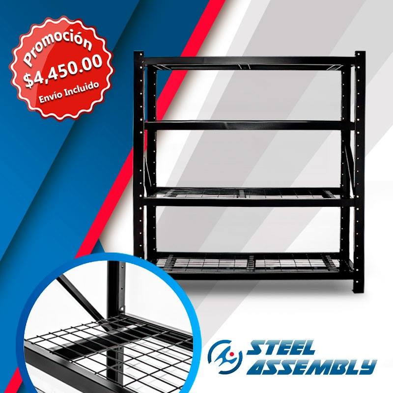 Steel Assembly - ⚠️ATENCION⚠️ #Rack metálico de uso rudo para hasta ...