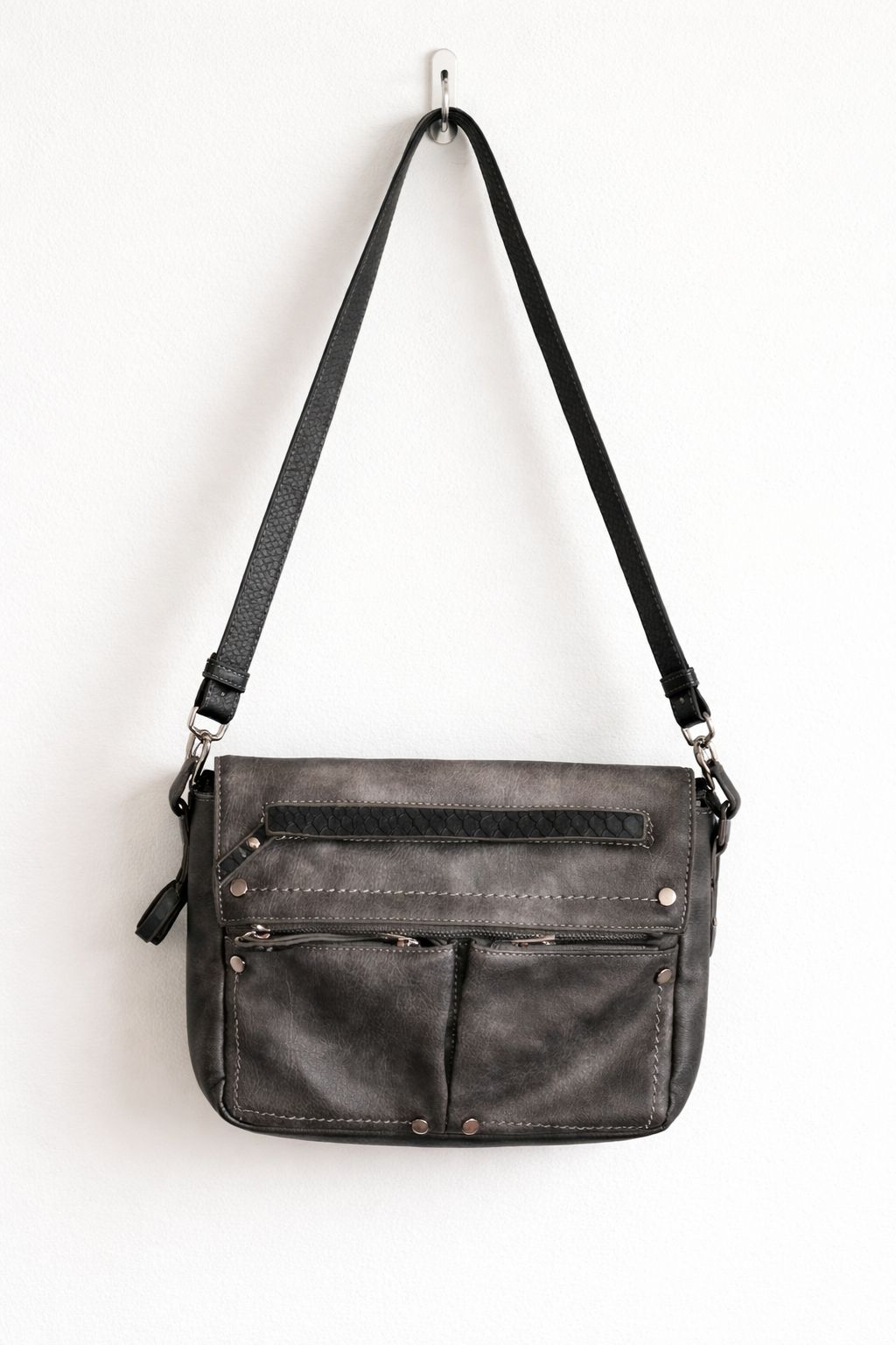 Sac bandoulière Katana 1808 Noir (40800103) - Quai N°9