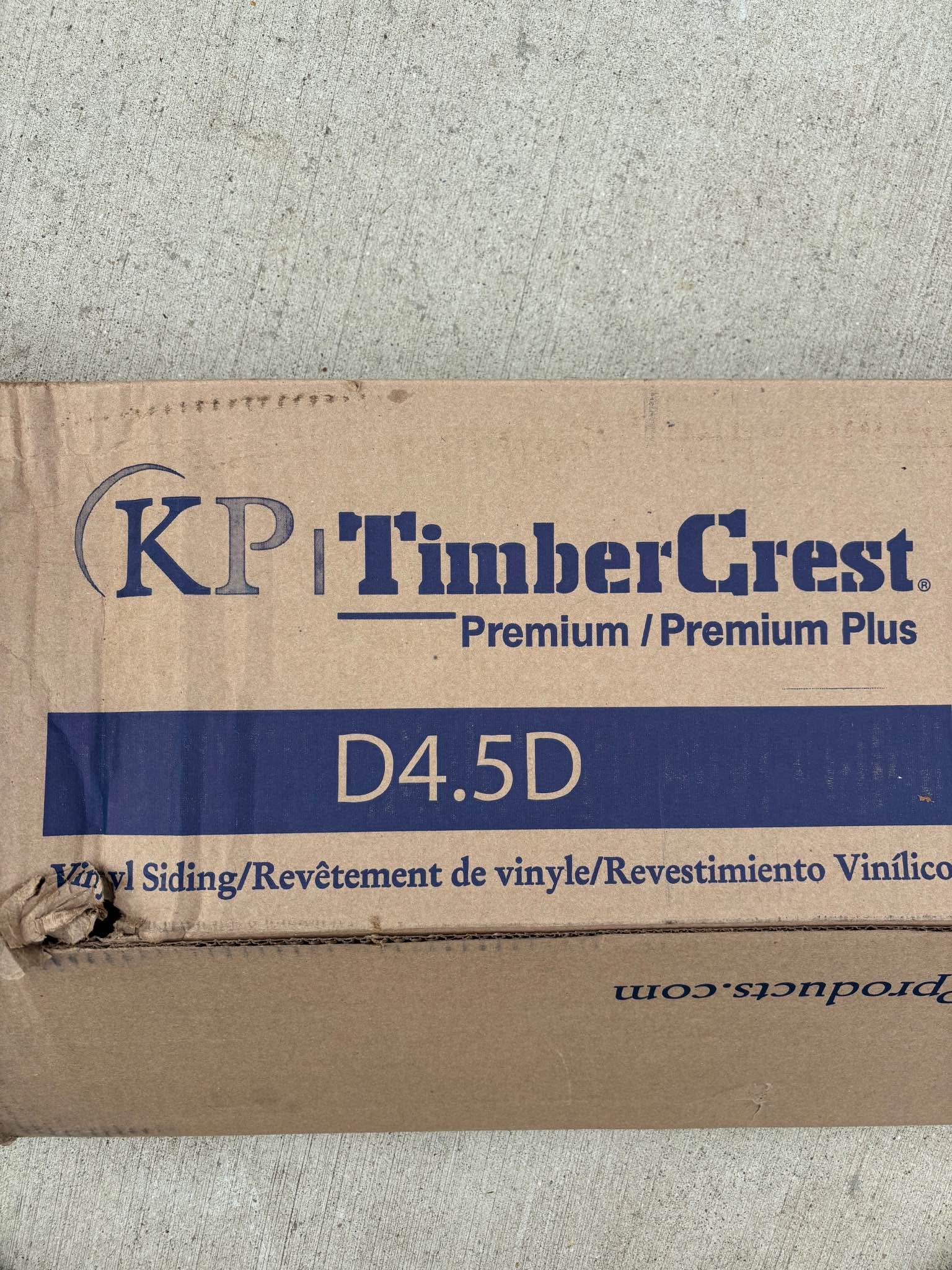 TimberCrest Premium Plus D4.5D Siding (4 pieces) - Decals, Stickers ...