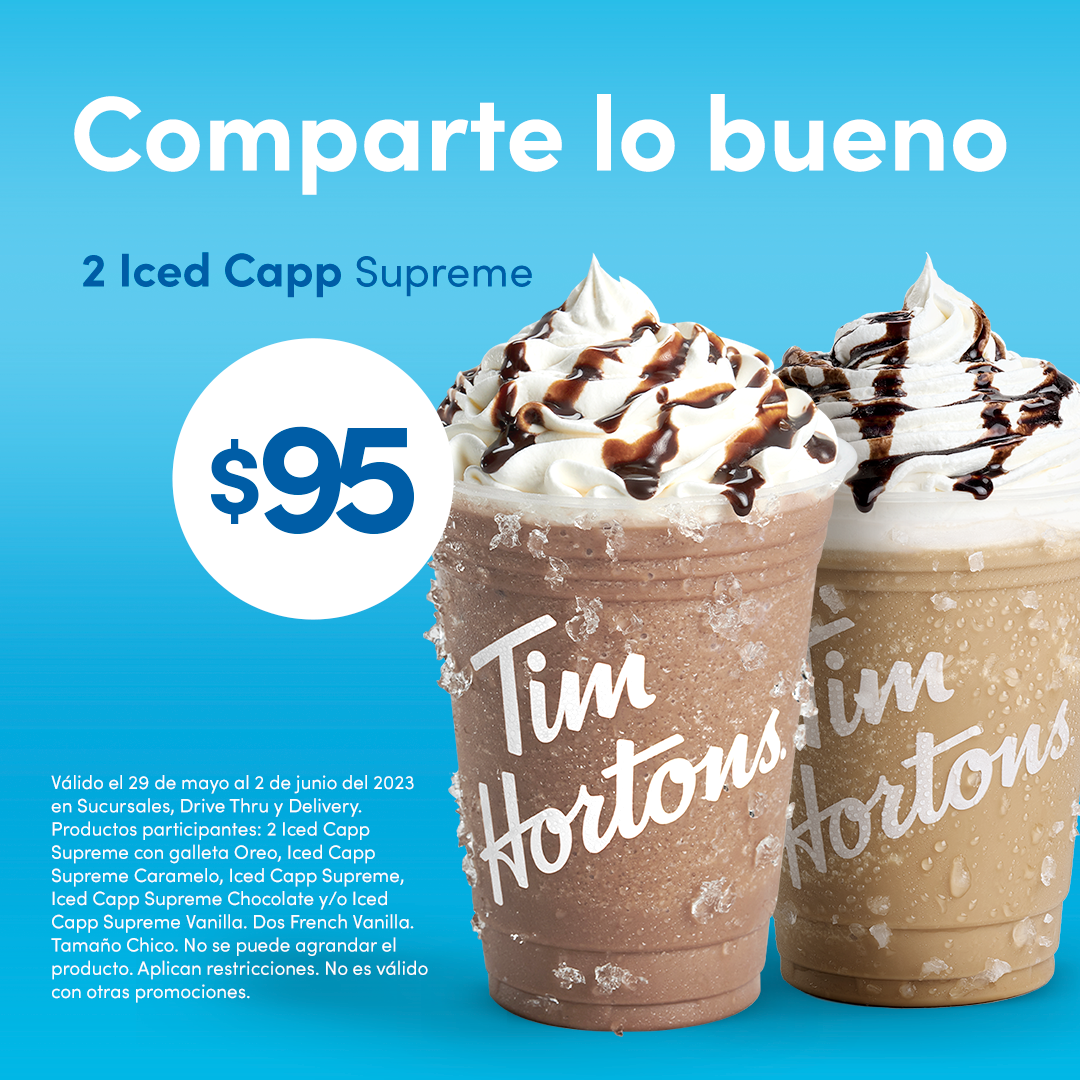Tim - Aprovecha esta promo y comparte todo el sabor de Tim Hortons con ...