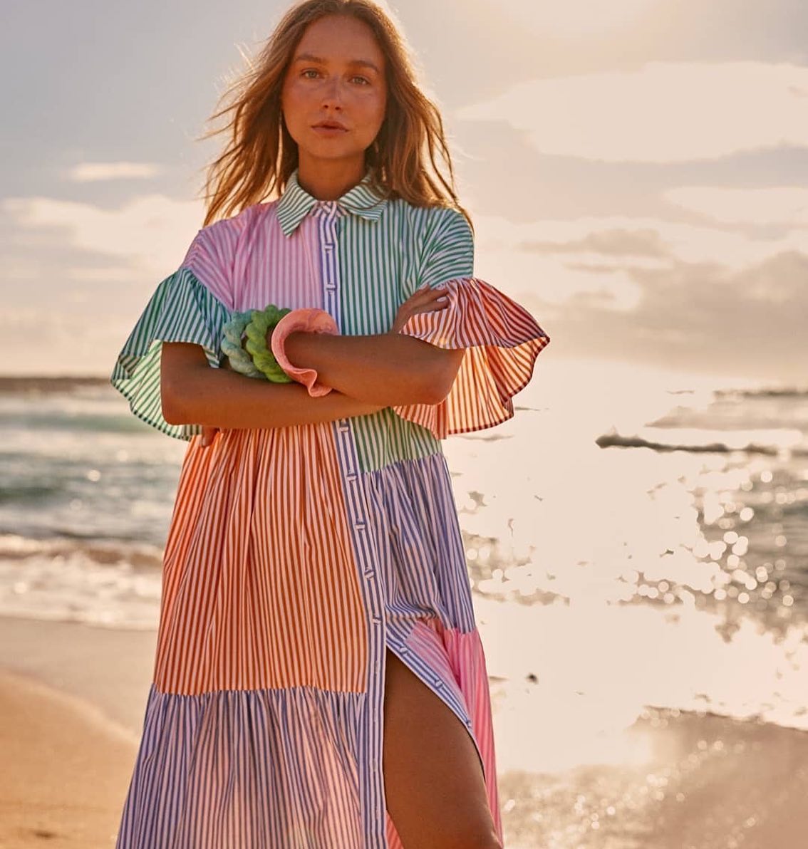 bohemian traders genoa dress There really should be a rainbow after all this rain…😔 but make yourself feel a little better in the best selling in Multi Stripe from @ bohemian.traders and bring a little Bohemian Traders is an V-Neckline Dress Vintage 90s Onyx Floral Color:Tan Jacquard Stripe