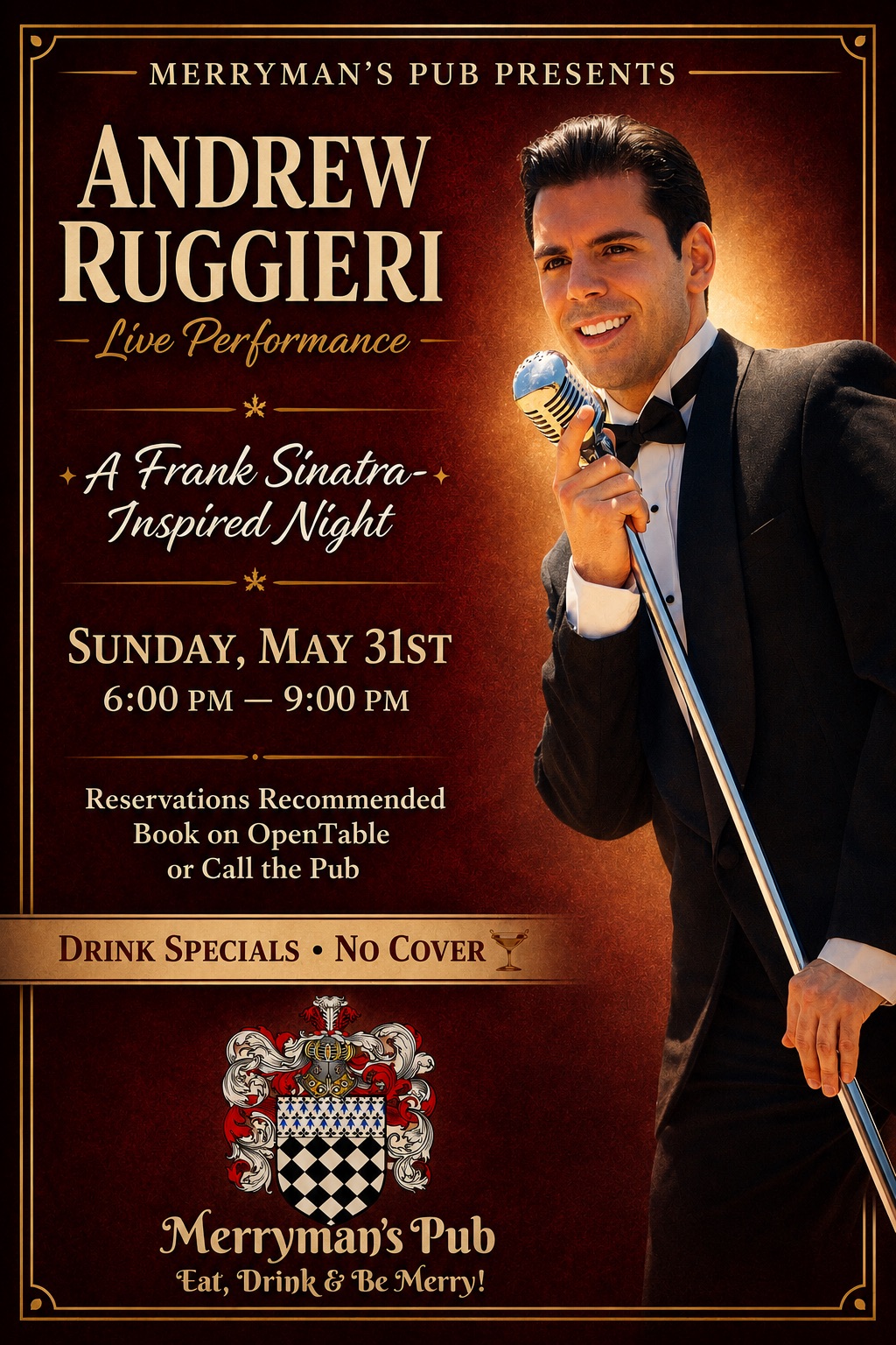 Frank Sinatra Night with Andrew Ruggeri