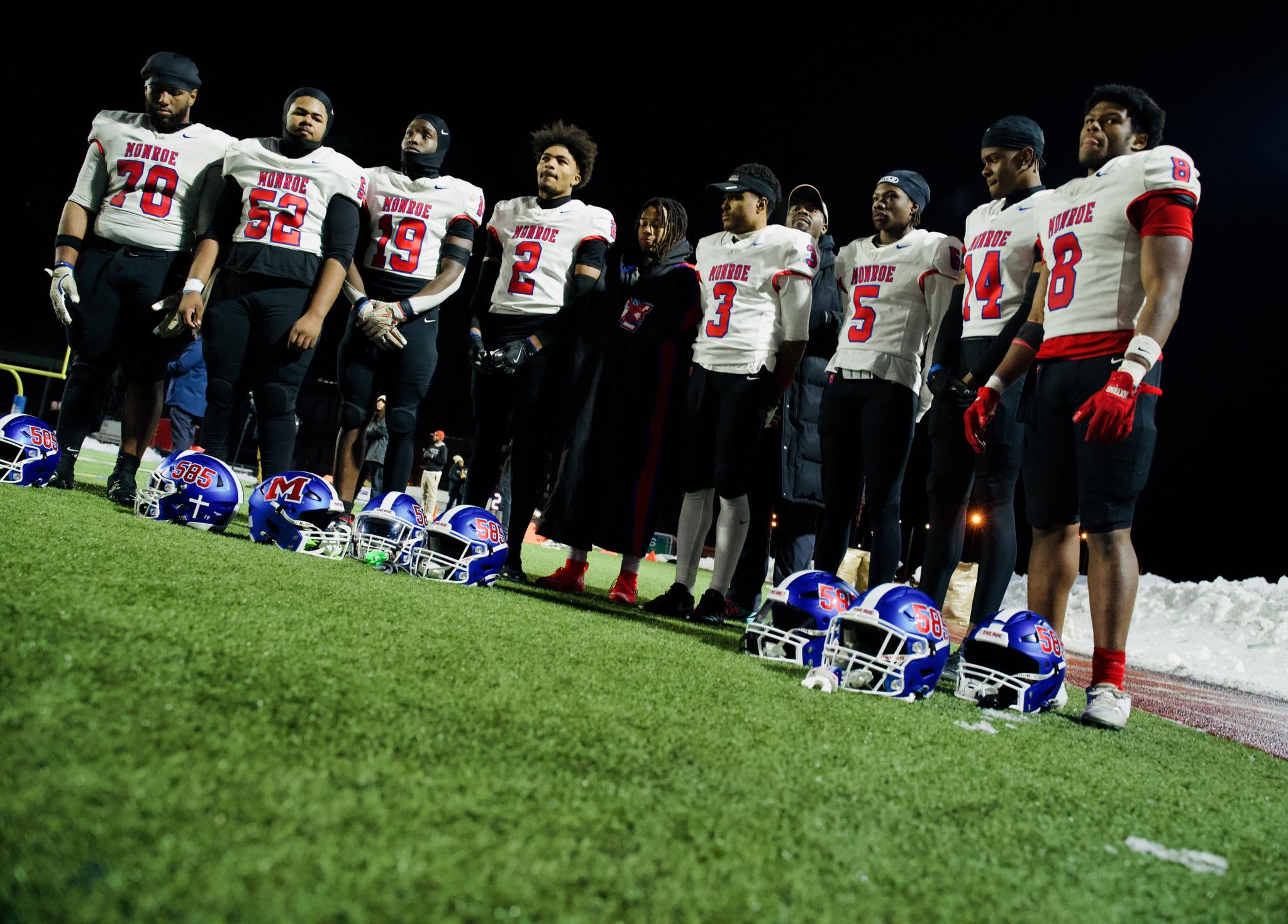 Rochester history on the gridiron! Congratulations to the Monroe 