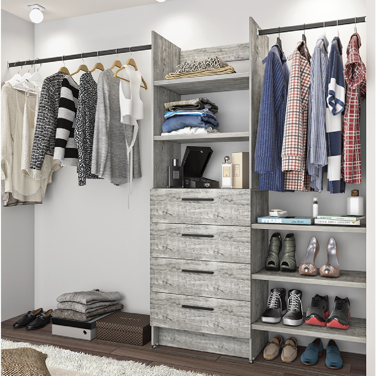Capelli - ¡NUEVO CLOSET! En un moderno color Gris Claro,... | Facebook