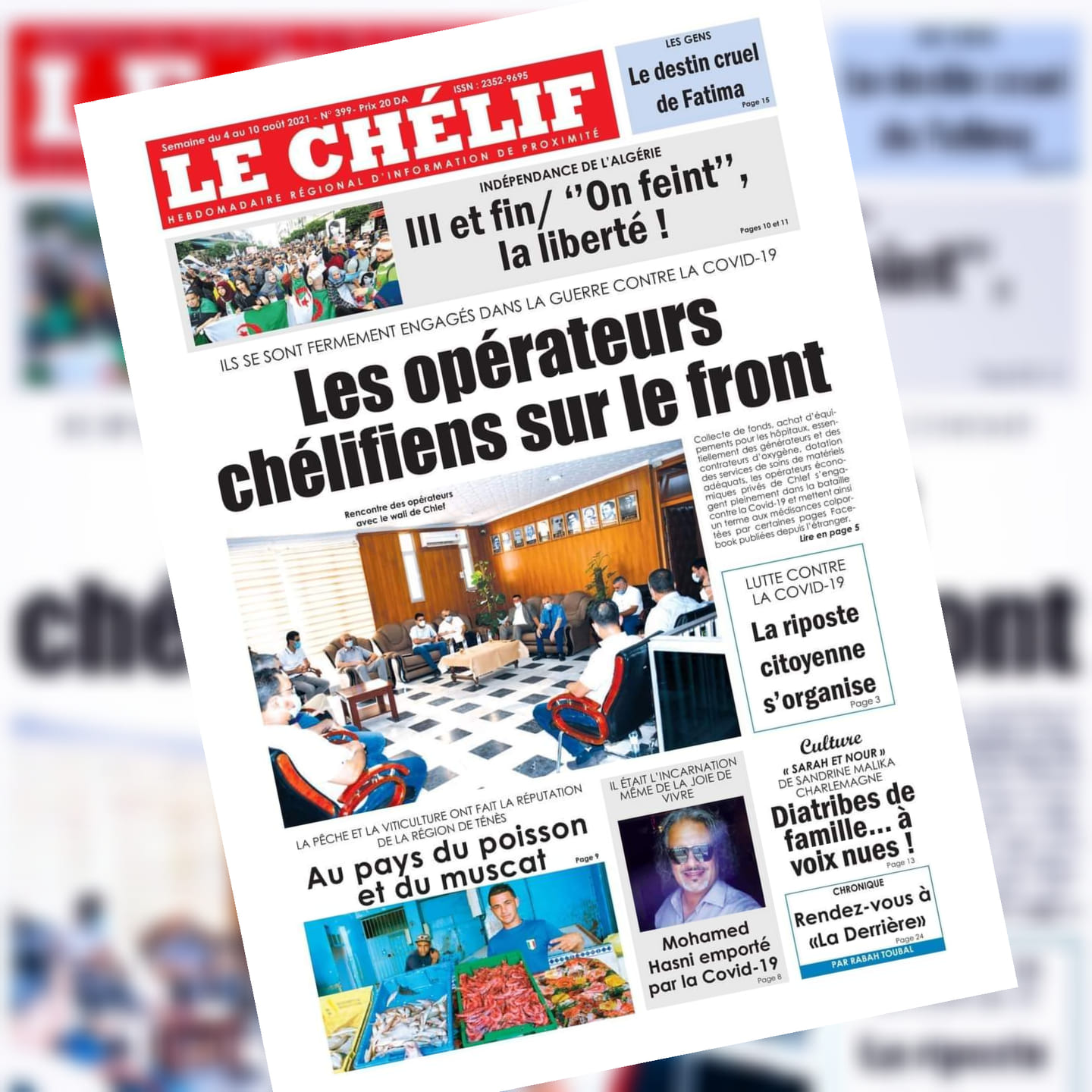 LE CHÉLIF - 📰 LE CHÉLIF N°399 est disponible en ligne....