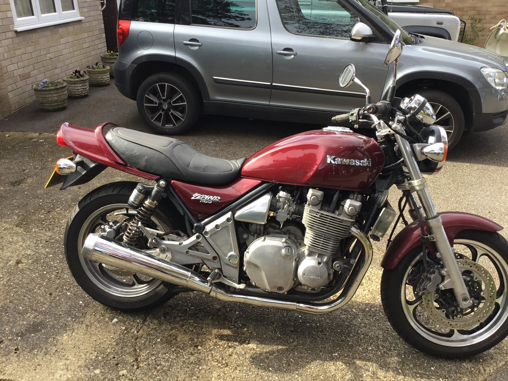 Zephyr 1100 . 1992 haven't used her since the last MOT August 2924