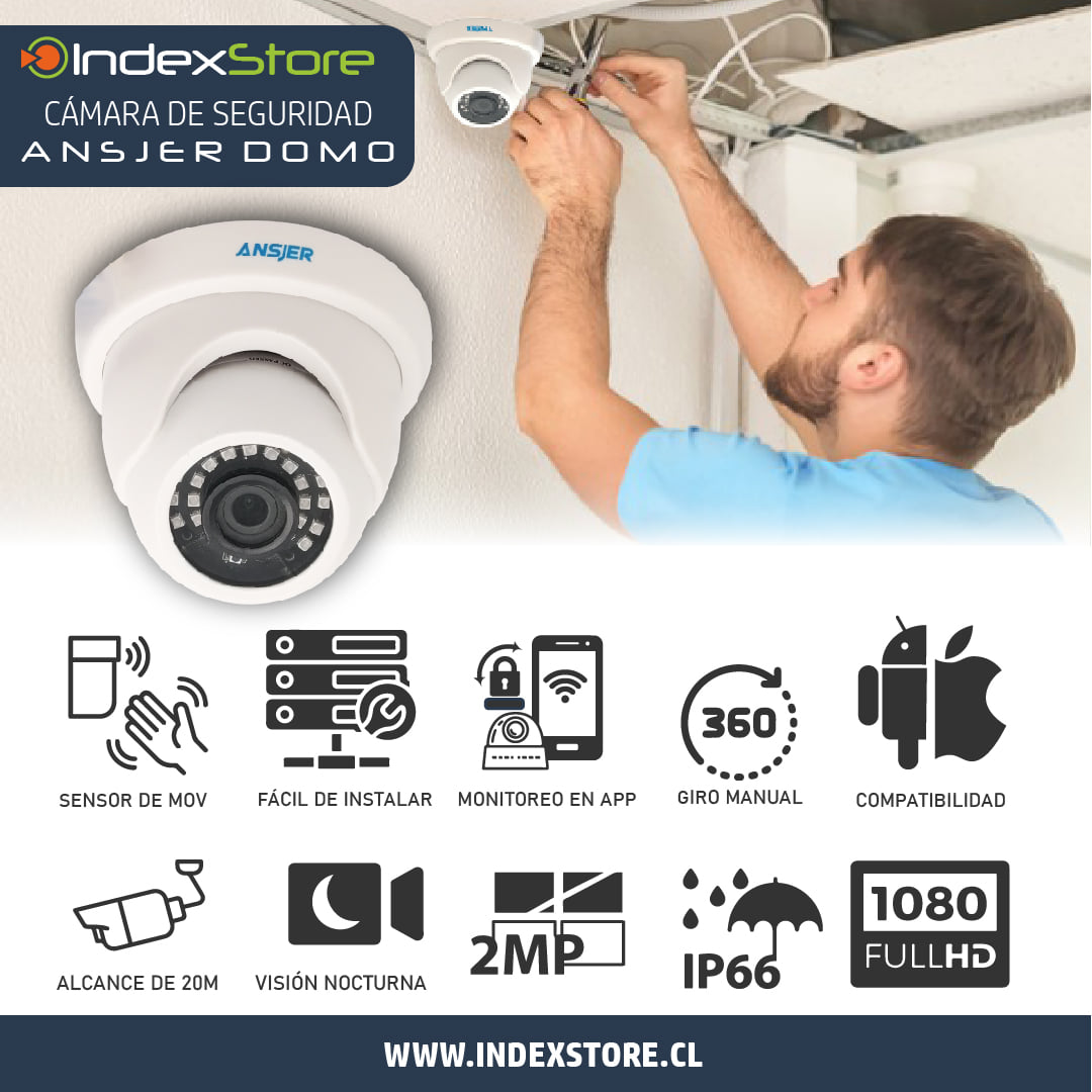 IndexStore - 🔒 ¿Conoces nuestras cámaras ANSJER? 👉 Son...