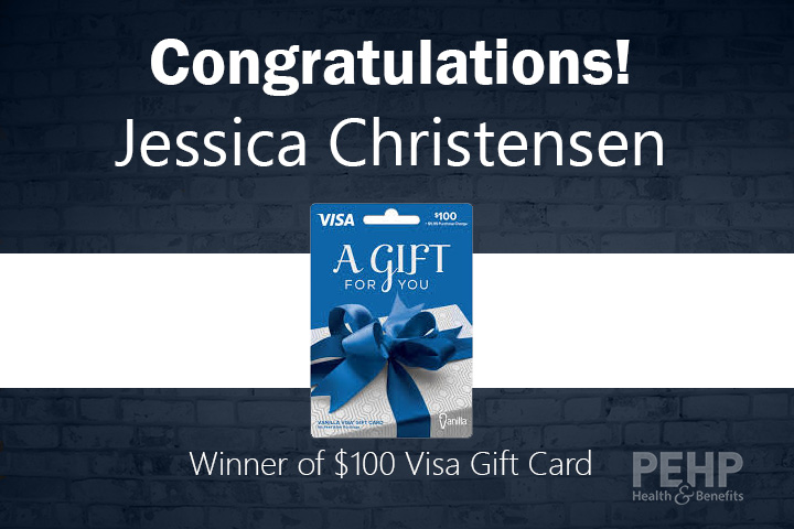 Congratulations to Jessica... - PEHP Health & Benefits
