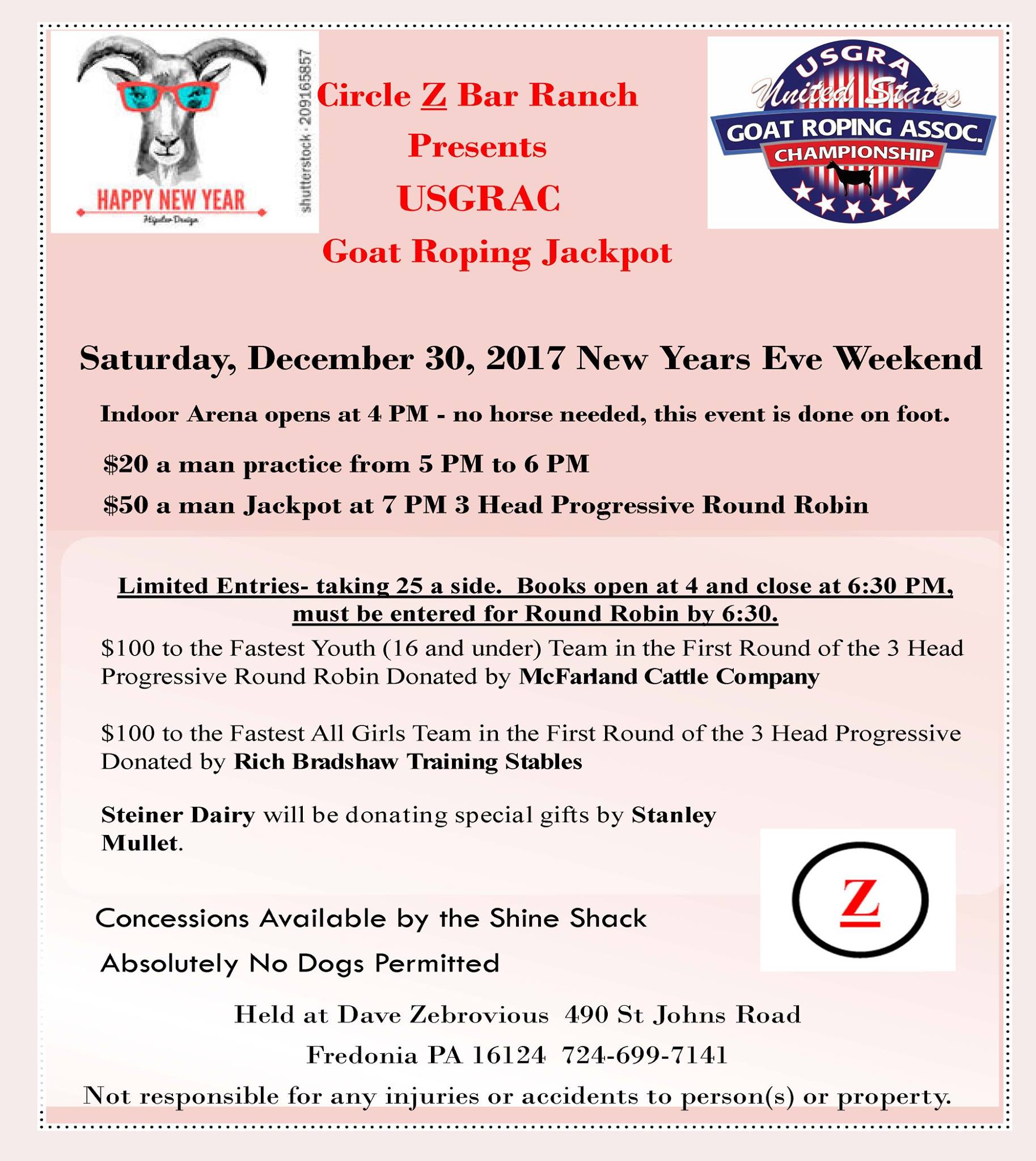 United States Goat Roping Association | Fredonia PA