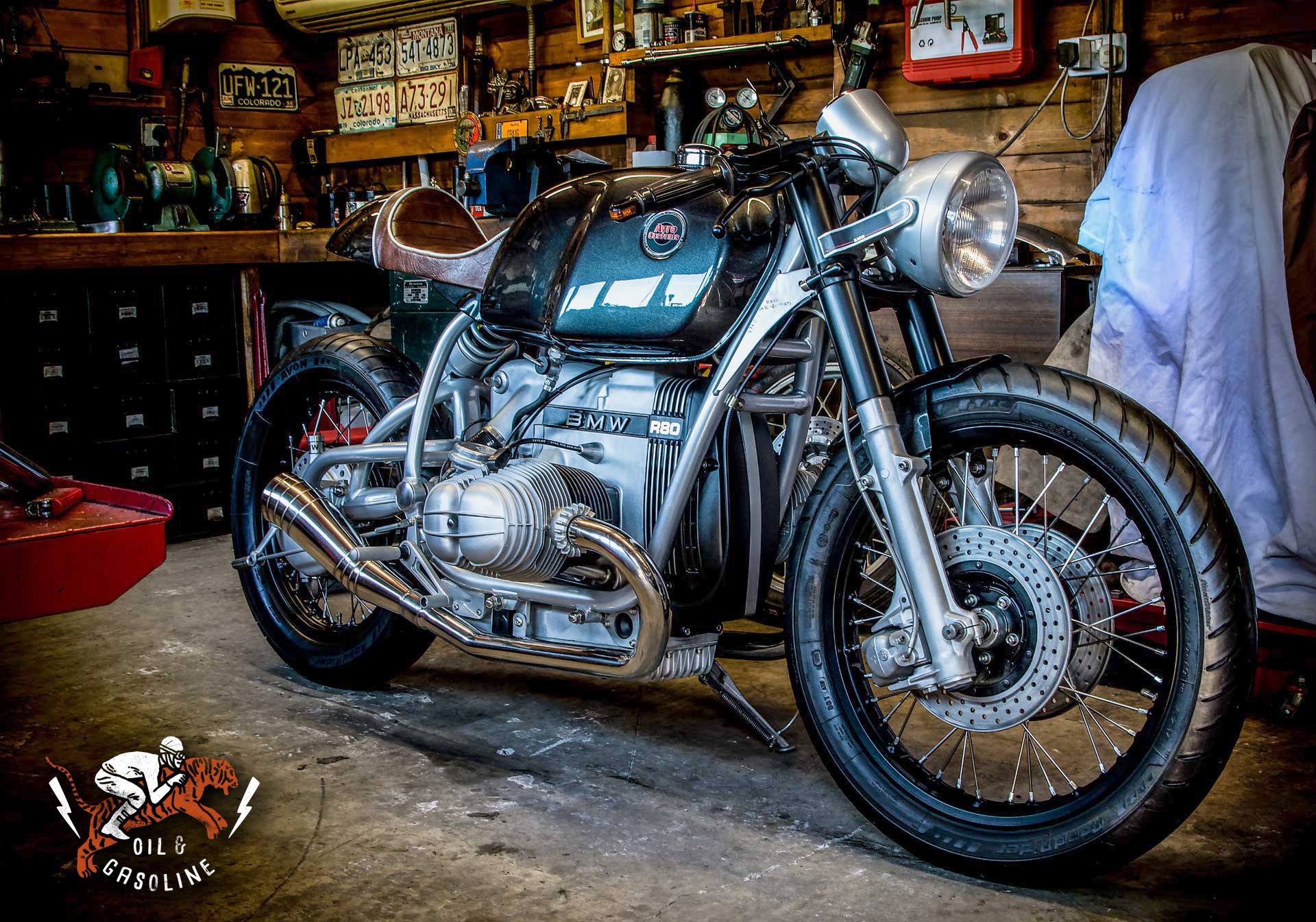 Speed & Bones - BMW R80 cafe racer by Craig Jones of Dog...