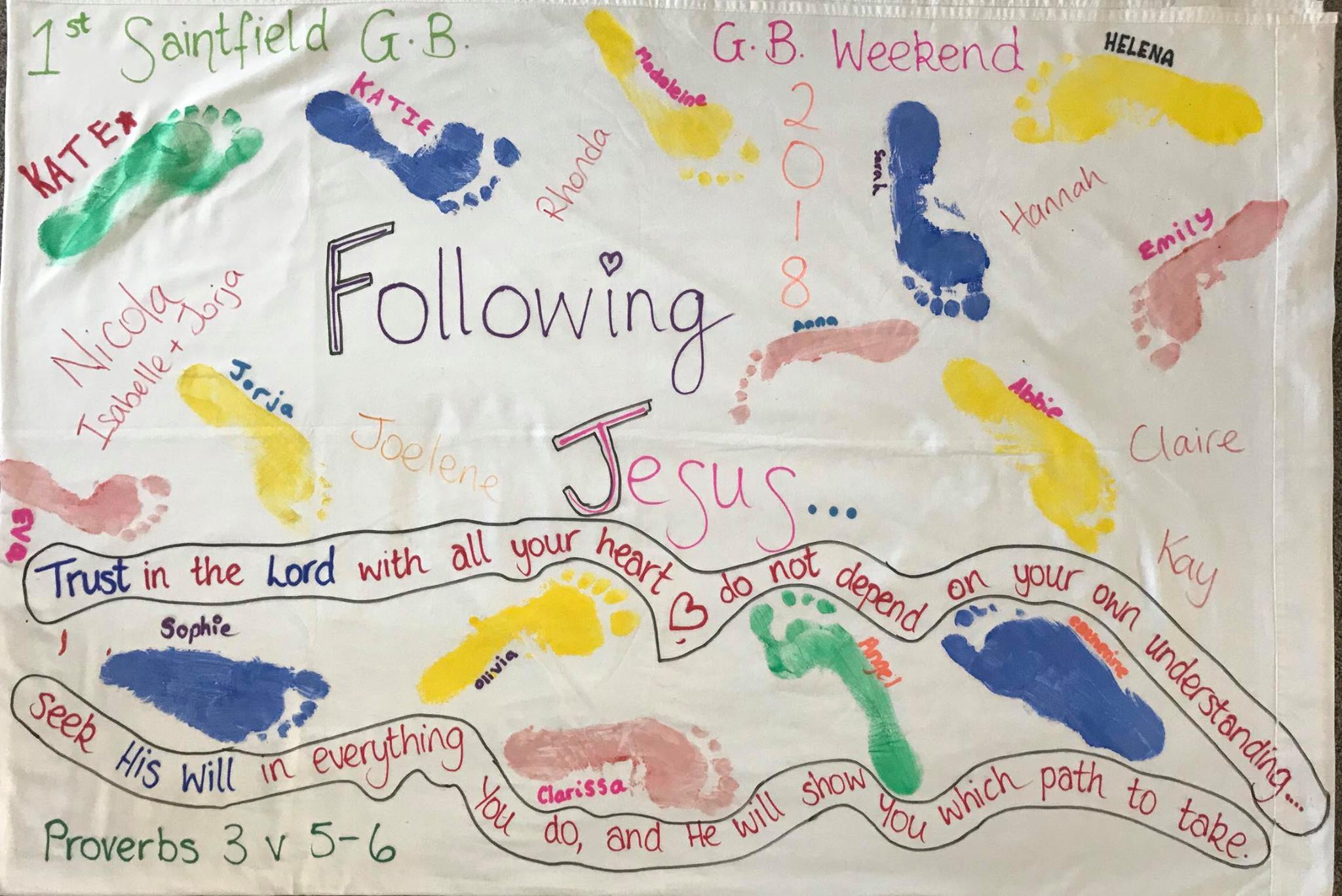First Saintfield Girls' Brigade