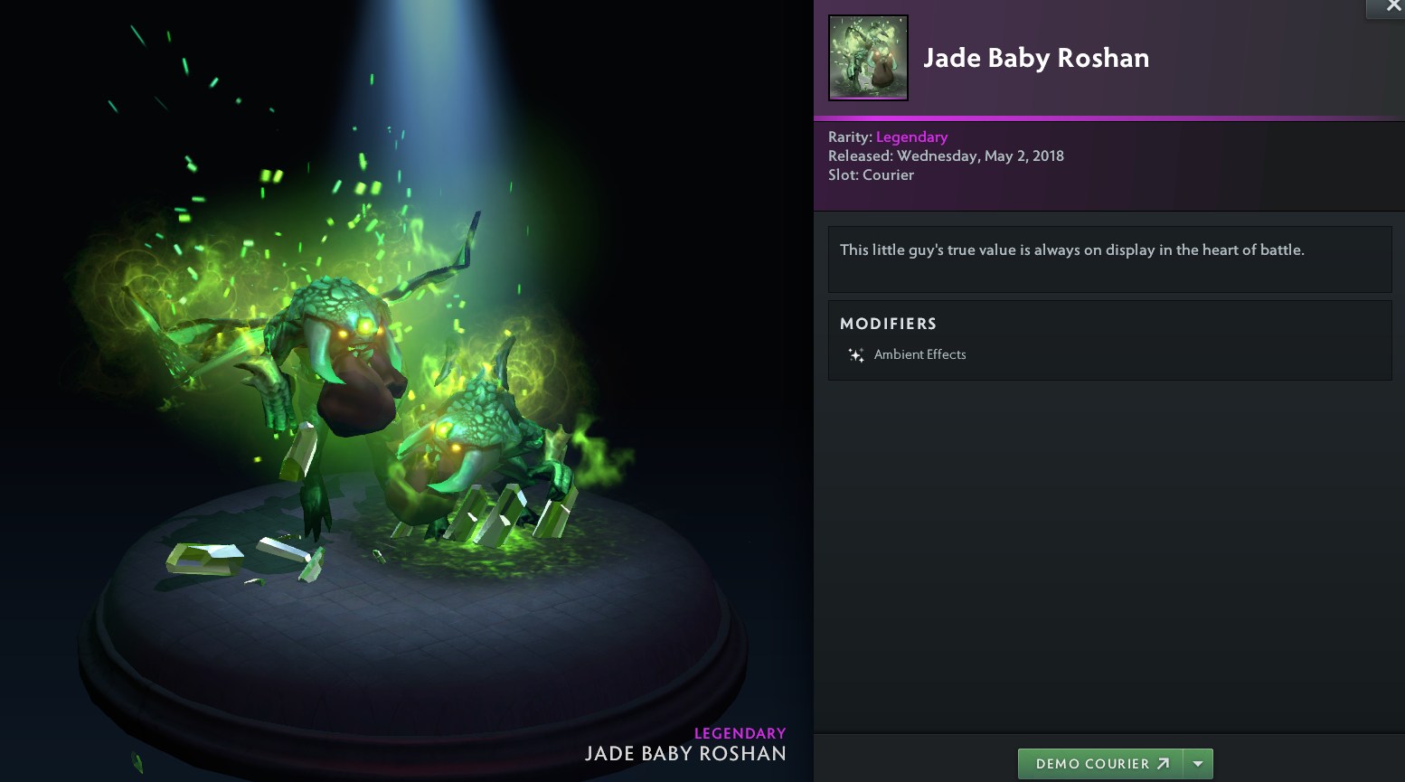 Selling : Jade Baby Roshan Price: **₱**108k yours fee MM: Kevin