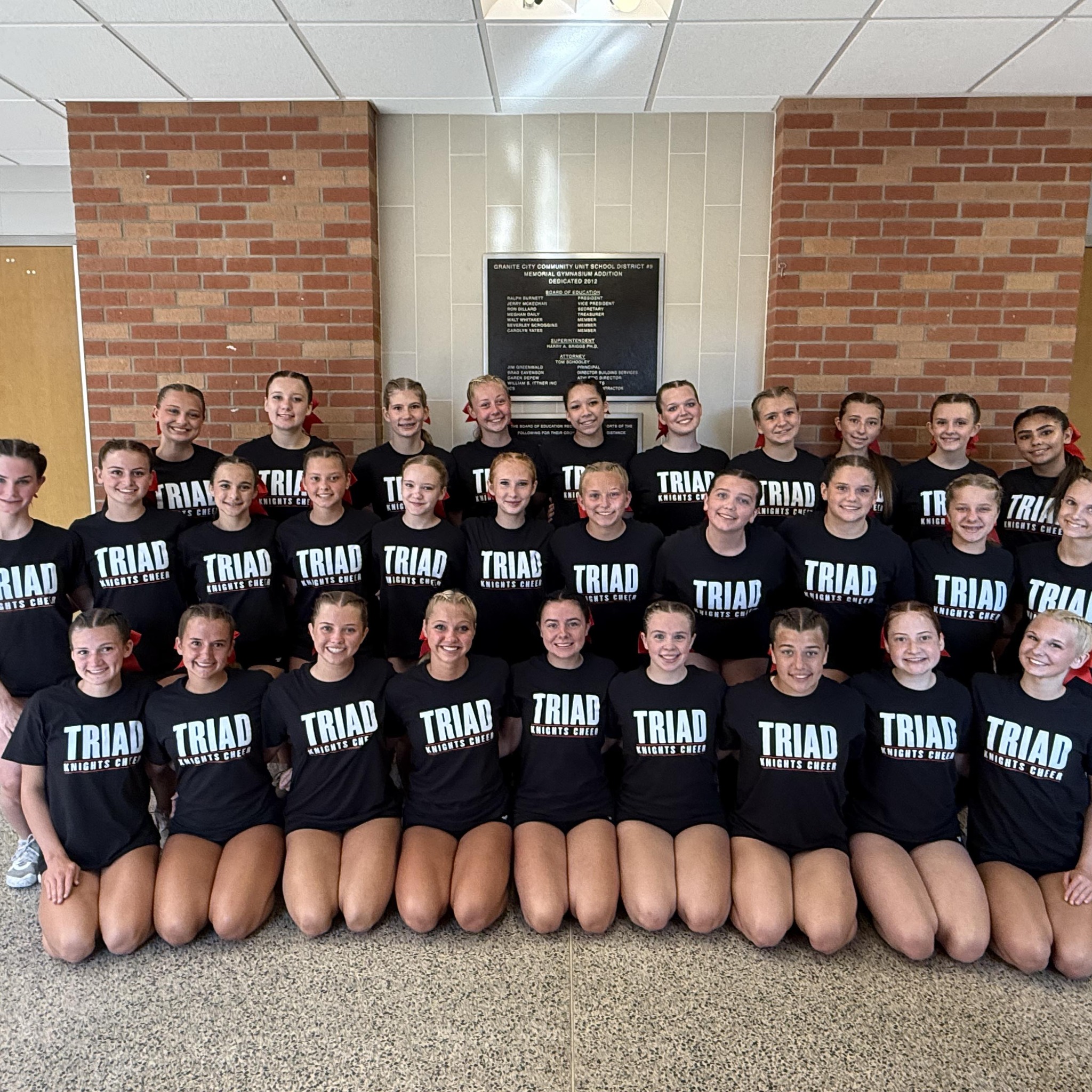 Haley, Kaylee, and Chloe have... - Triad Knights Cheerleading | Facebook
