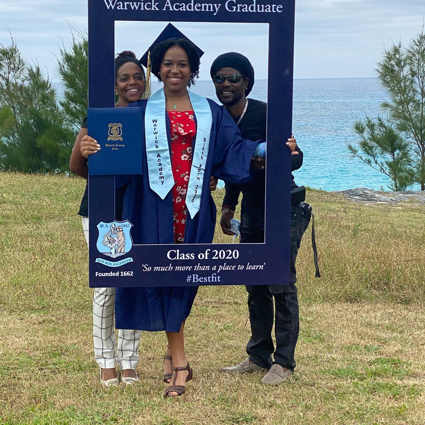 Warwick Academy - Amani Simons joined the Graduation Class...