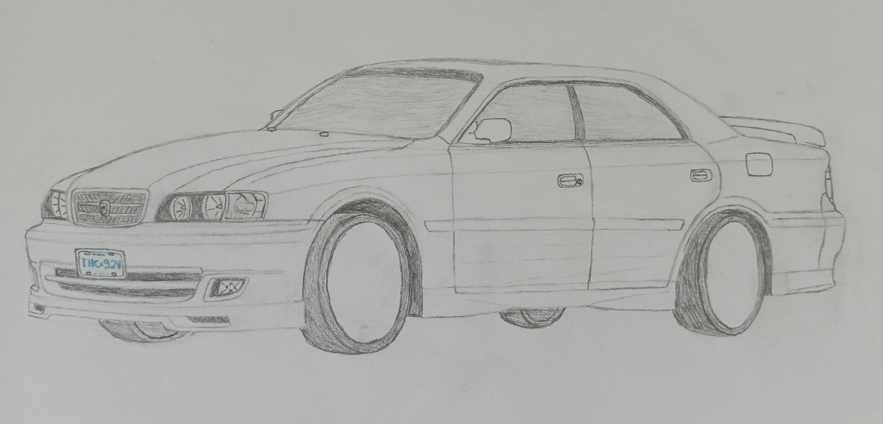Toyota Chaser Tourer V sports sedan features