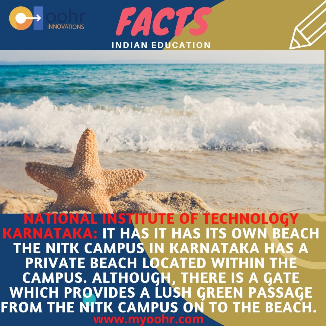 The NITK, is probably the only college... - Oohr Innovations | Facebook