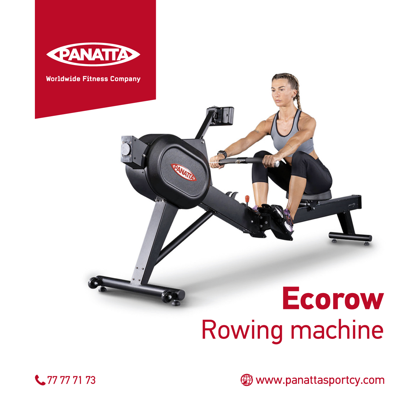 Panatta Cyprus - Ecorow is a professional rowing machine... | Facebook