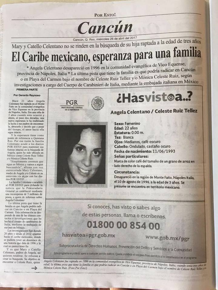 Non Sono Angela Celentano Per La Prima Volta Parla Brissia La Finta Celeste Ruiz