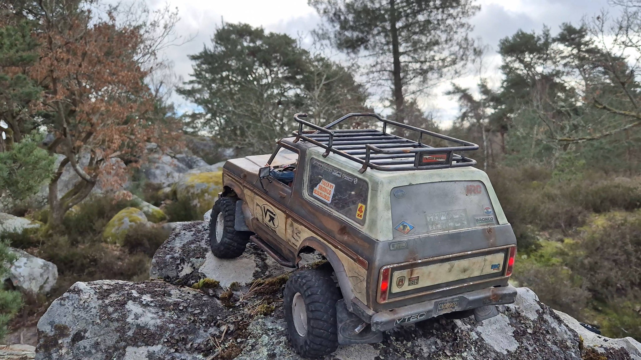 Barre Portatutto In Alluminio Per Redcat Racing Scout II, Scala 1:18, Ricambio Aftermarket