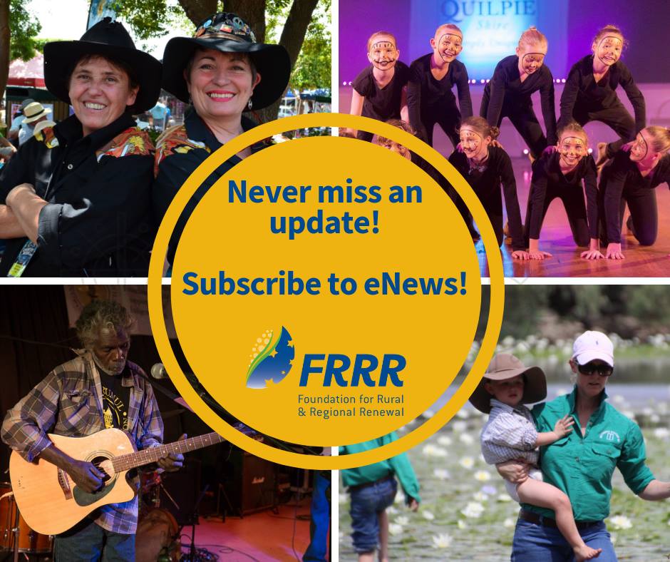 FRRR - Our eNewsletter is a monthly publication that... | Facebook