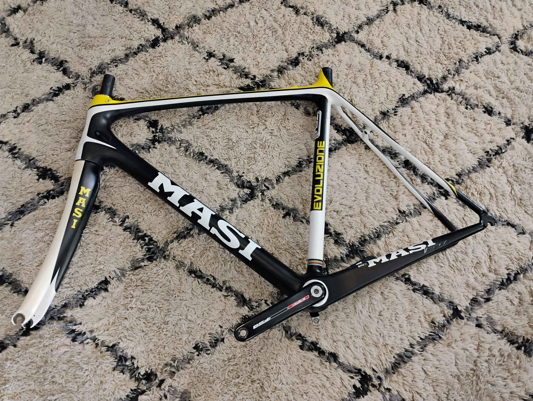 Masi Evoluzione Carbon Fiber frame and fork. - Bicycle Frames ...