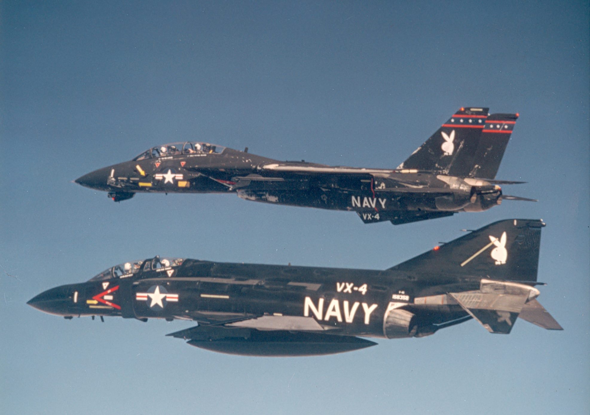 F-14A ( BuNo 159831 ). VX-4 