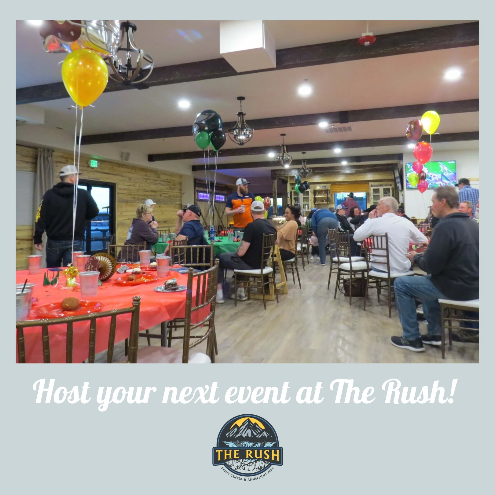 🎊 Looking for a venue that can... - The Rush Event Center | Facebook