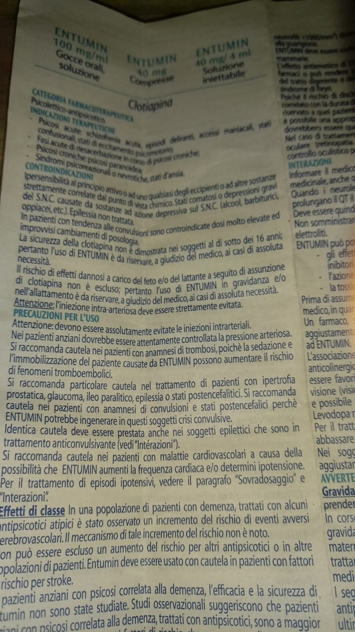 Etumin - Clotiapina