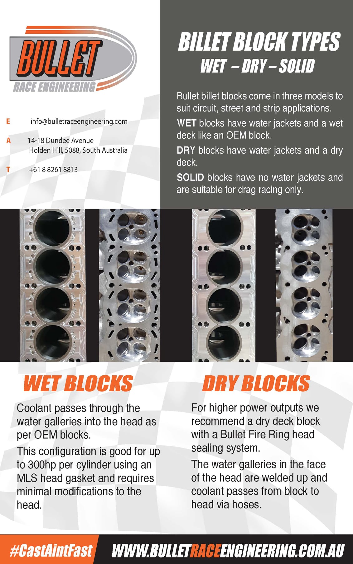 Bullet makes the widest range of... - Bullet Race Engineering