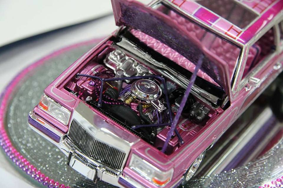 Custom Cadillac Lowrider model kit by Revell