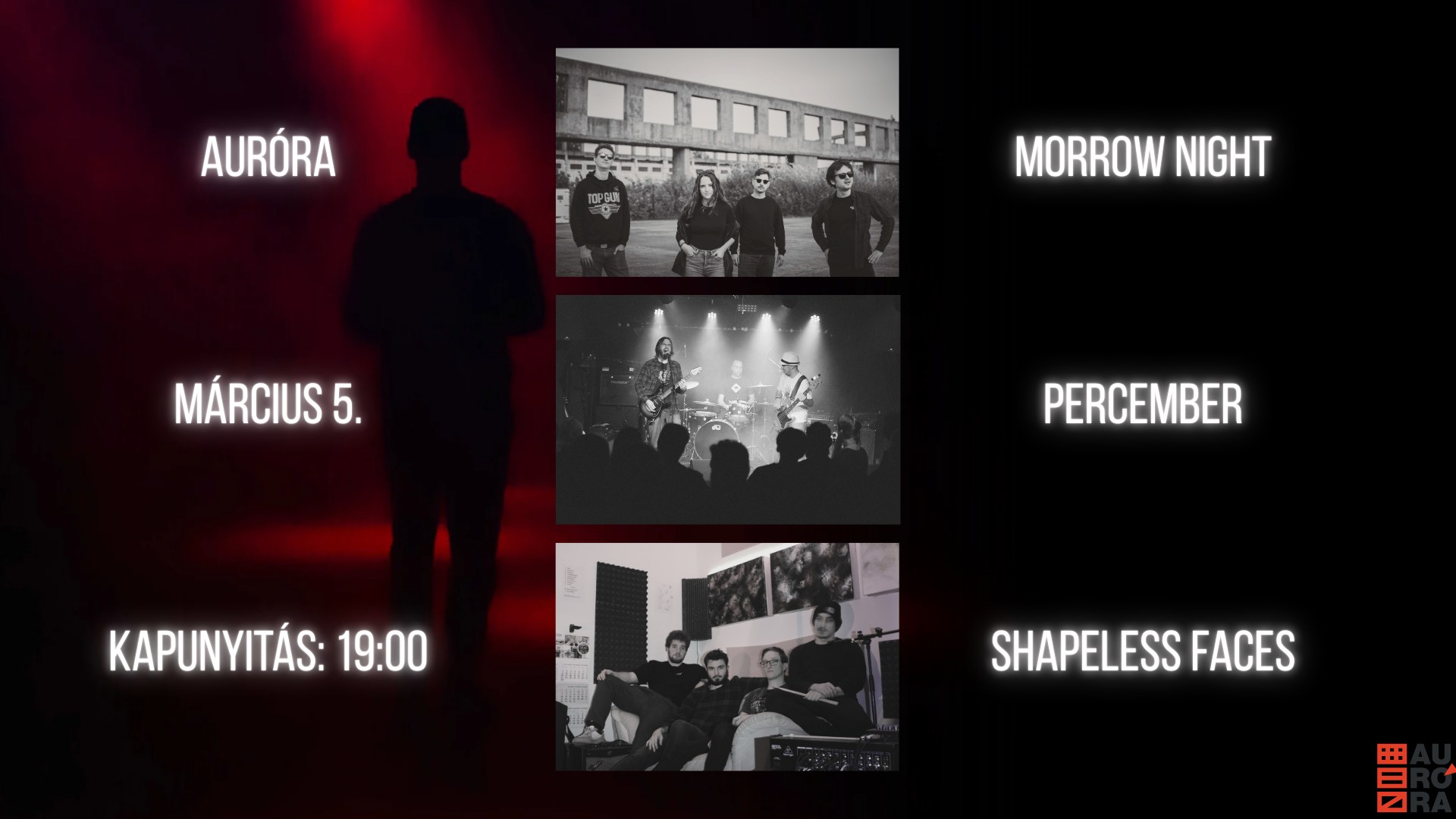 Shapeless Faces x Percember x Morrow Night // Auróra