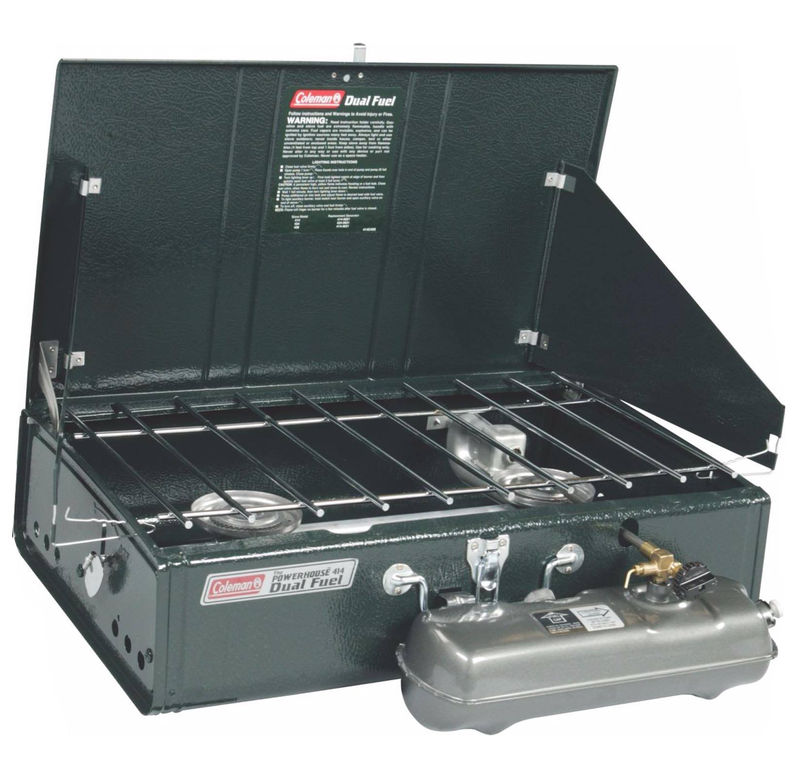 Coleman Powerhouse 414 Duel Fuel Stove Review and Camping Experience